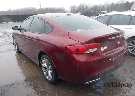 2016 Chrysler 200 S from USA, damaged, VIN 1C3CCCBG7GN175203